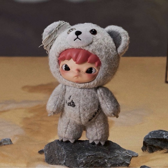 POP MART Other - POP MART Hirono – Grey Gravel✨ Confirmed | New Series ✨